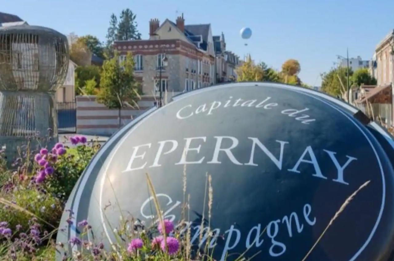 Champagne Therapie: Appartement Cosy Chic, Epernay Luaran gambar